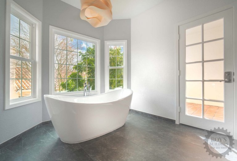 Bathroom remodel by Roy's Builders & Remodeling