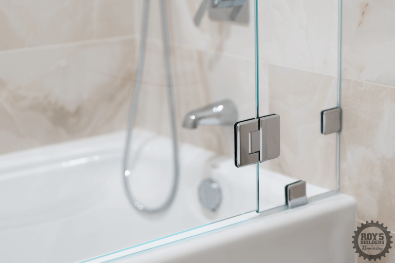 Bathroom remodel by Roy's Builders & Remodeling