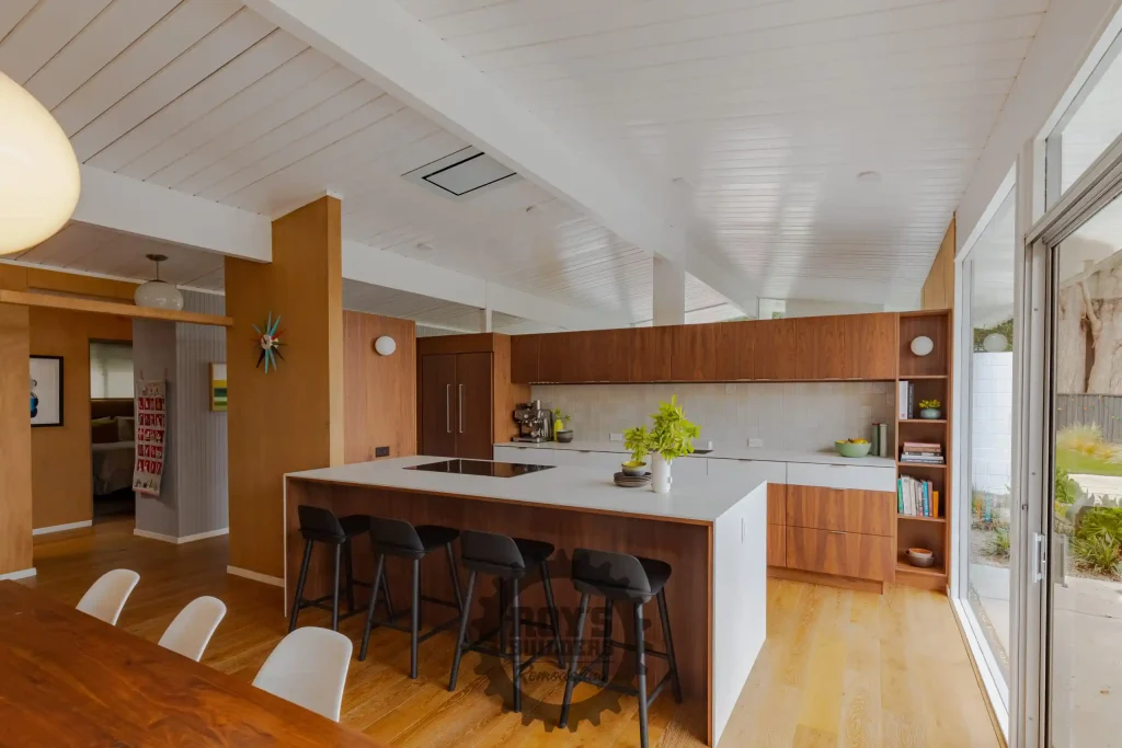 Mid-century modern kitchen remodel