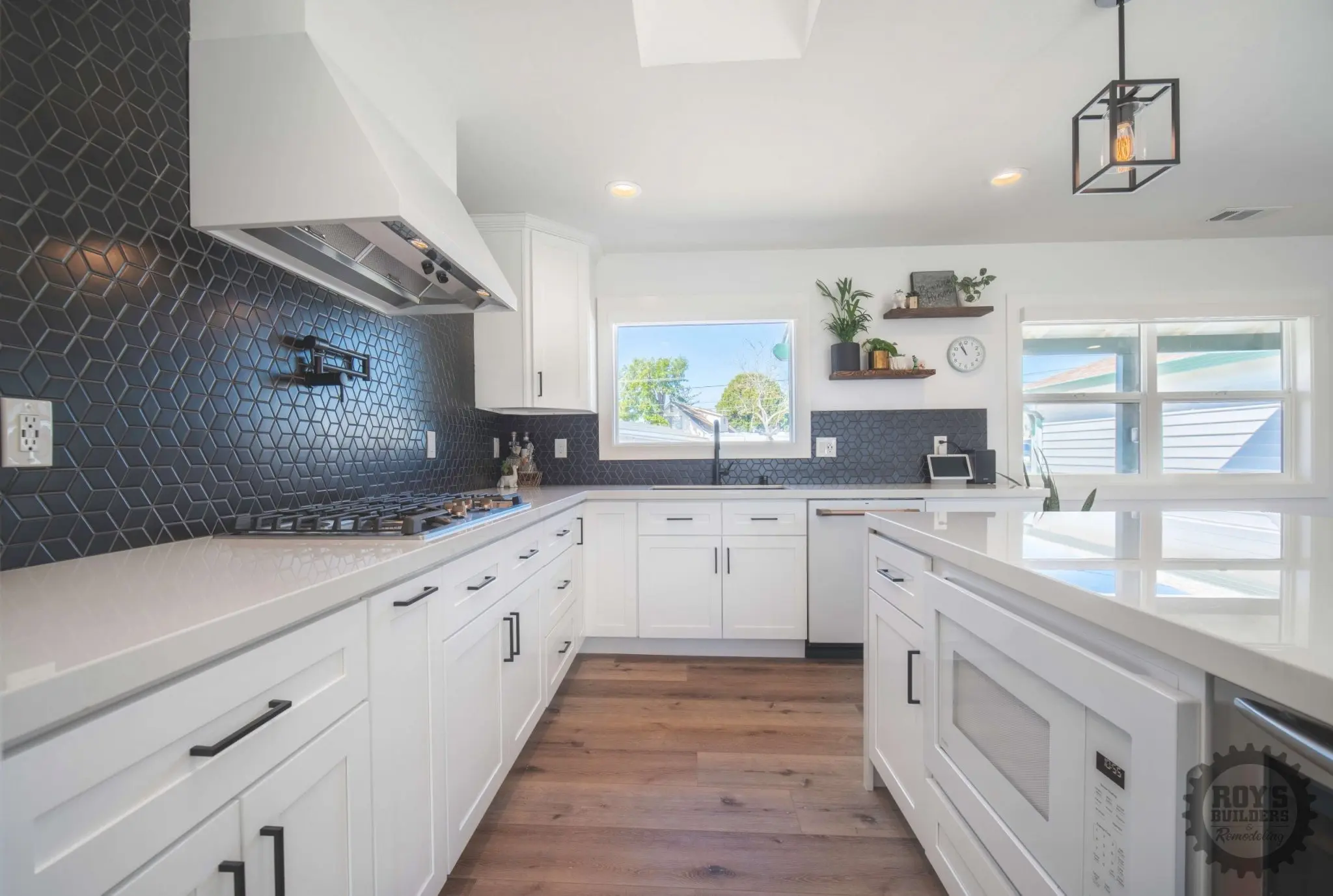 Transitional Contemporary Kitchen Remodel by Roy's Builders & Remodeling Inc project photo 3