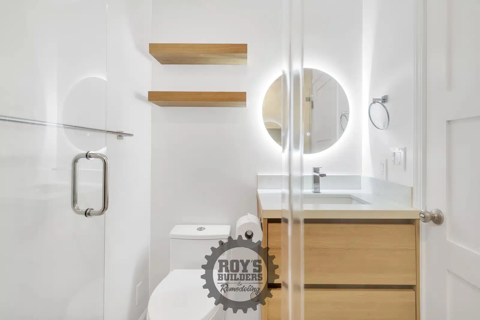 Elegant Shower Remodel in Palo Alto, CA- Roy's Builders
