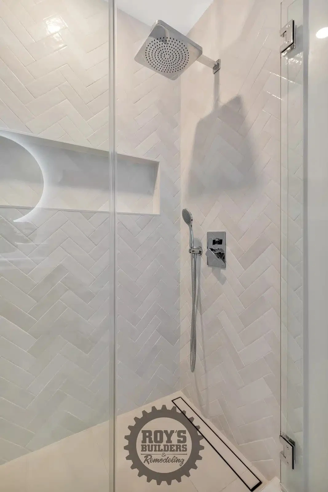 Elegant Shower Remodel- Roy's Builders