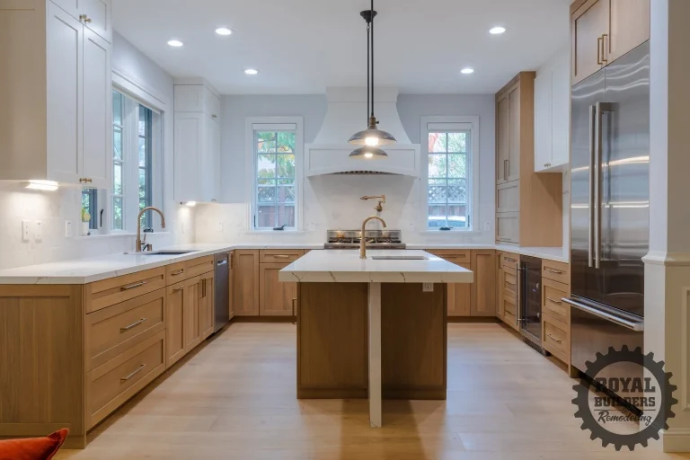 Full Kitchen Renovation With Island & Custom Cabinetry