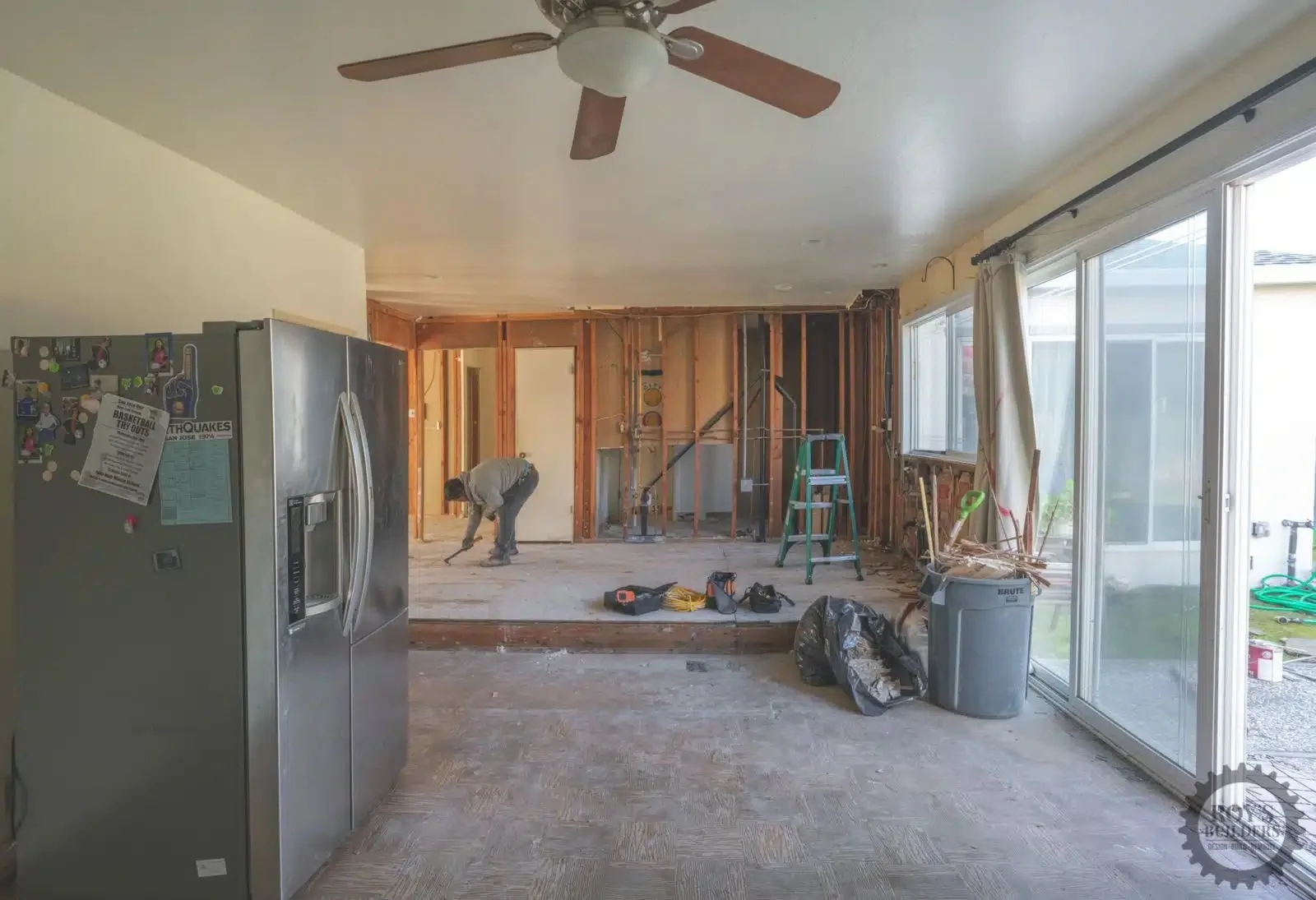 Kitchen Demo & Prep Stage- Roy's Builders
