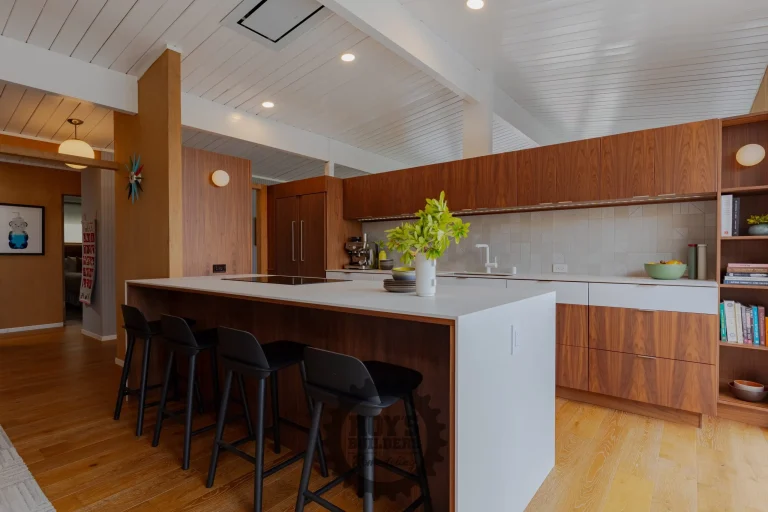 Mid-Century Walnut Kitchen