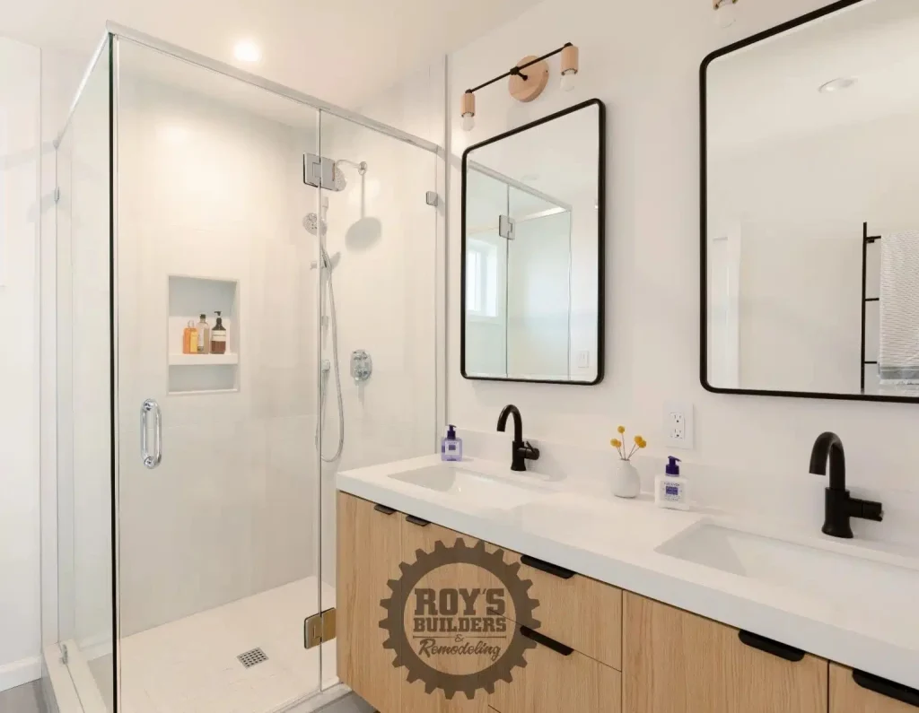 Modern Bathroom Renovation- Roy's Builders