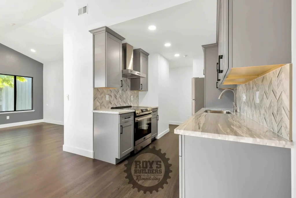 Stylish Kitchen Remodel by Roy's Builders