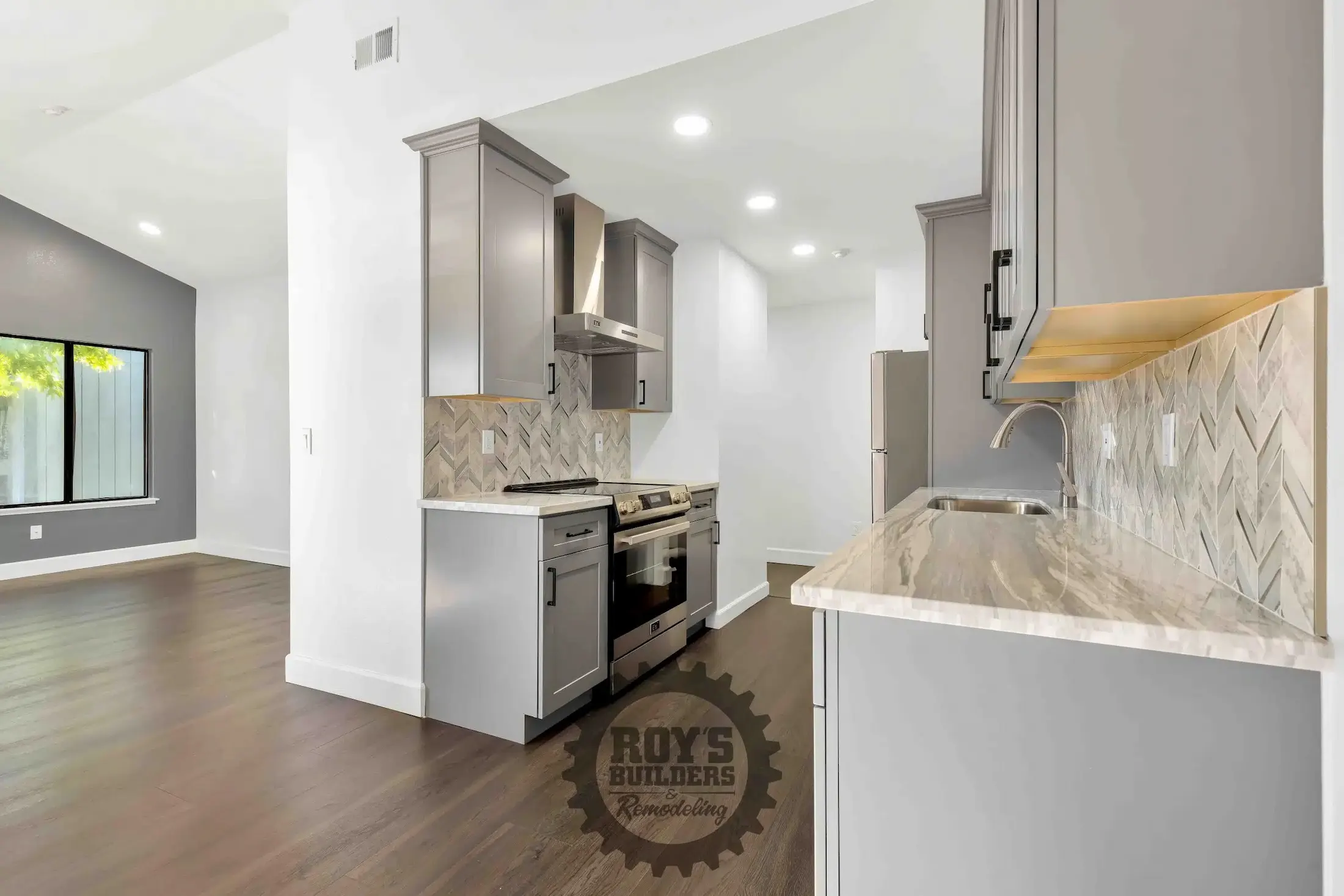 Stylish Kitchen Remodel by Roy's Builders